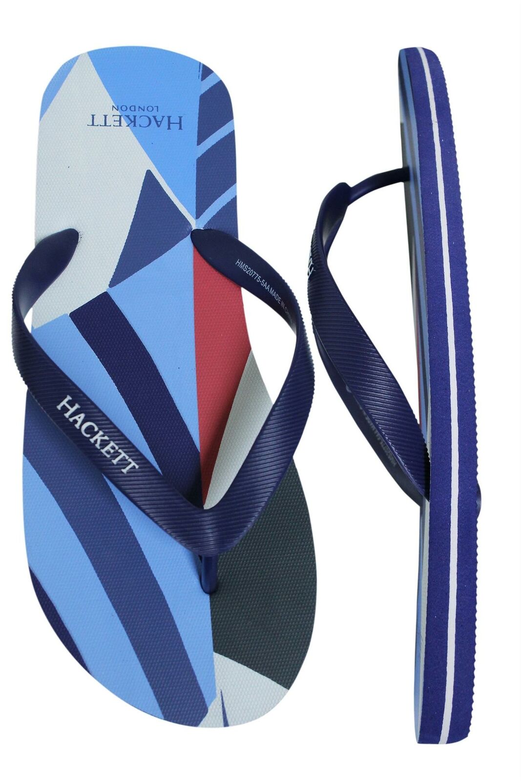 Hackett London Whirlwind Mens Navy Flip-Flops