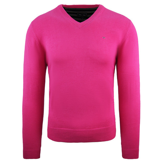 Eden Park Logo Mens Pink Sweater