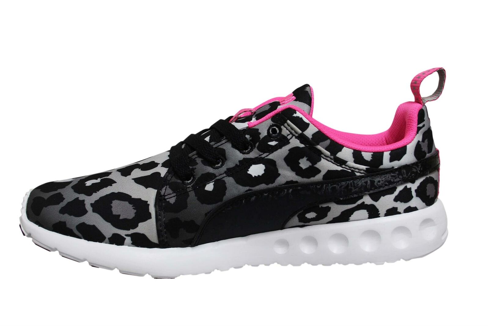 Puma Carson Runner Leopard Low Lace Up Unisex Running Trainers 188914 01