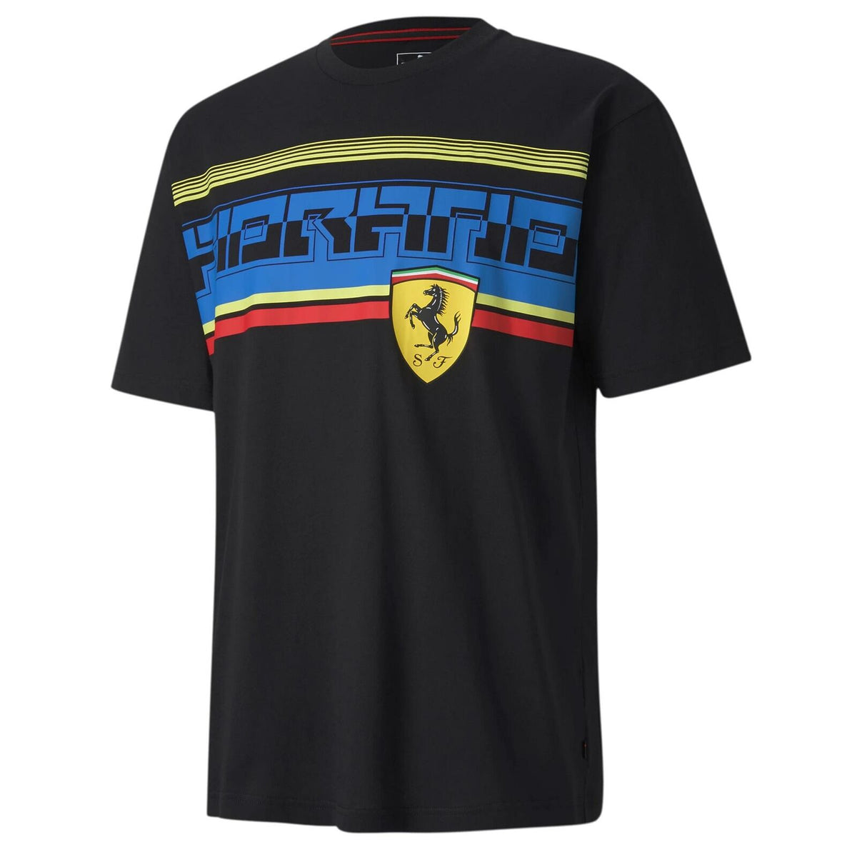 Puma Scuderia Ferrari Street Mens Black T-Shirt