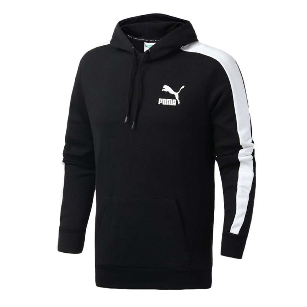 Puma Mens T7 Black Hoodie