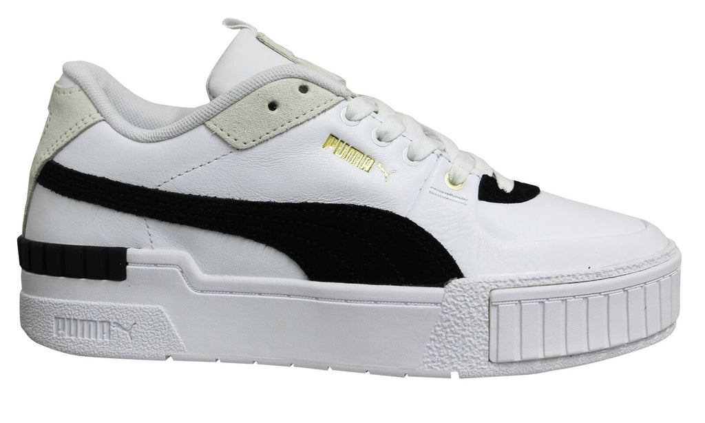 Puma Cali Sport Heritage Womens White Trainers