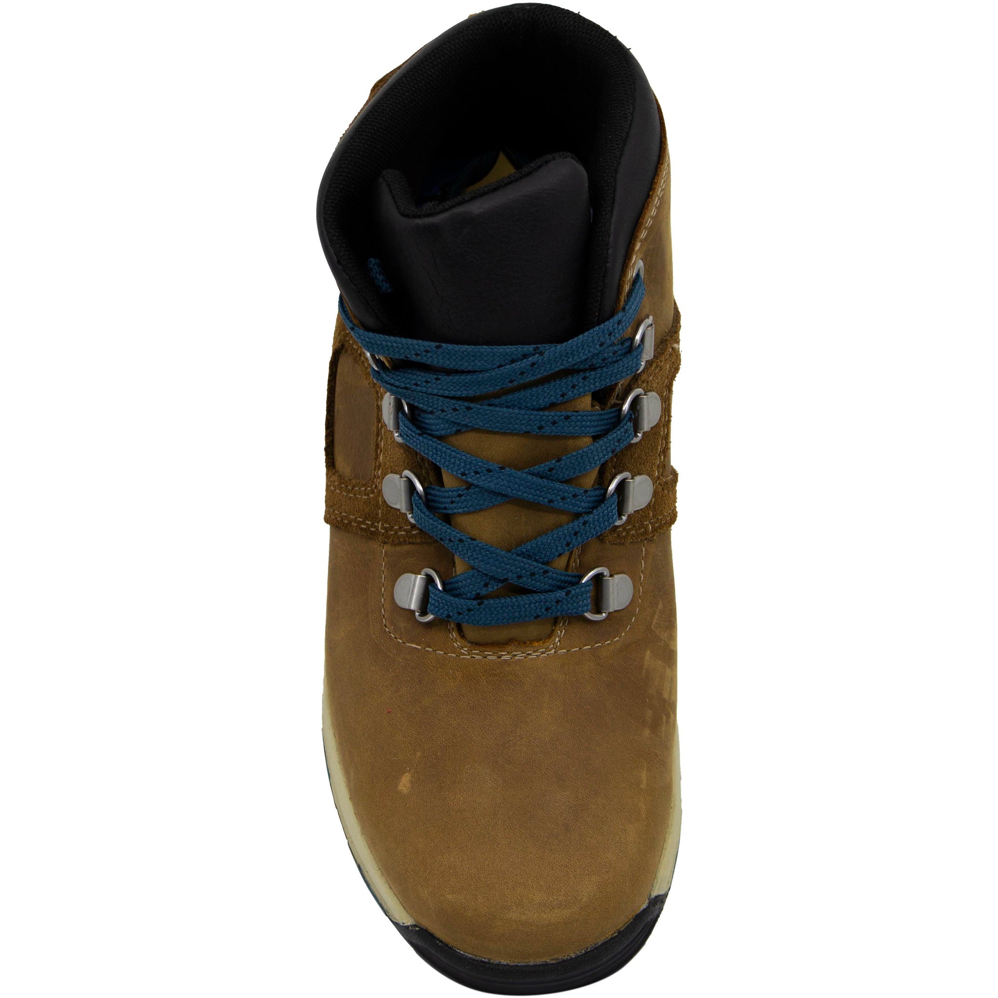 Timberland GT Scramble WP Brown Leather Lace Up Juniors Mid Boots A13LV