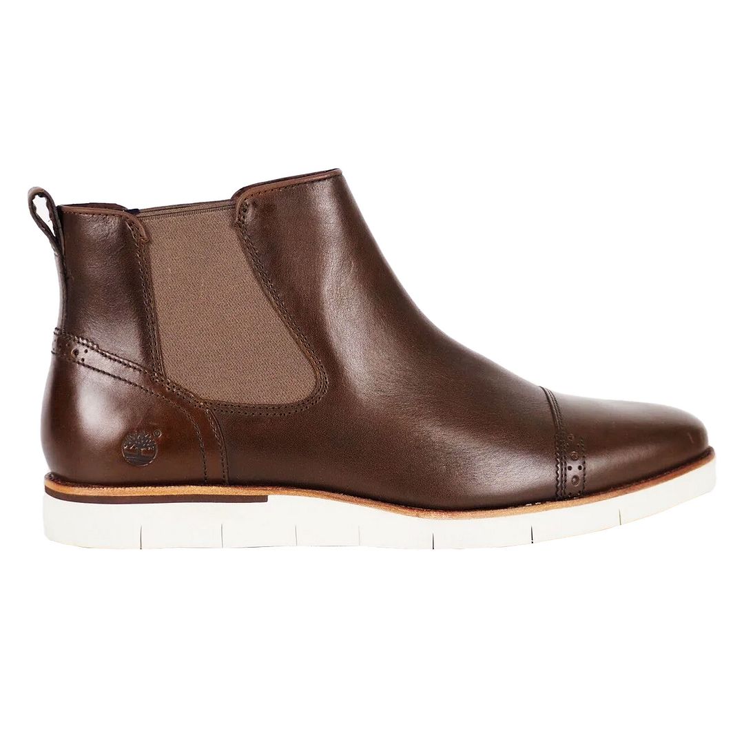 Timberland Preston Hill Mens Brown Chelsea Boots