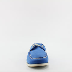 Timberland Cedar Bay Mens Blue Boat Shoes