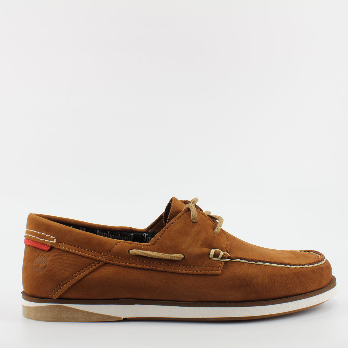 Timberland Atlantis Mens Brown Boat Shoes