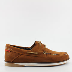 Timberland Atlantis Mens Brown Boat Shoes