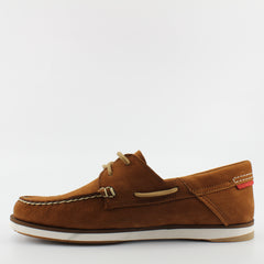 Timberland Atlantis Mens Brown Boat Shoes