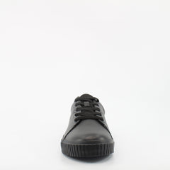 Timberland Skyla Bay Oxford Black Leather Womens Lace Up Trainers A2E1T