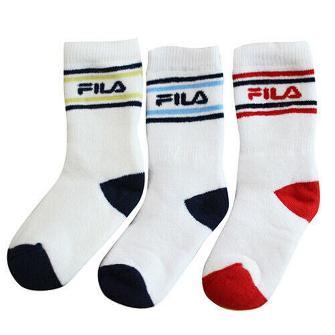 Fila 3-Pack Kids Socks