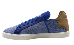 Adidas Pharrell Williams Vulc Blue Synthetic Lace Up Trainers - Mens