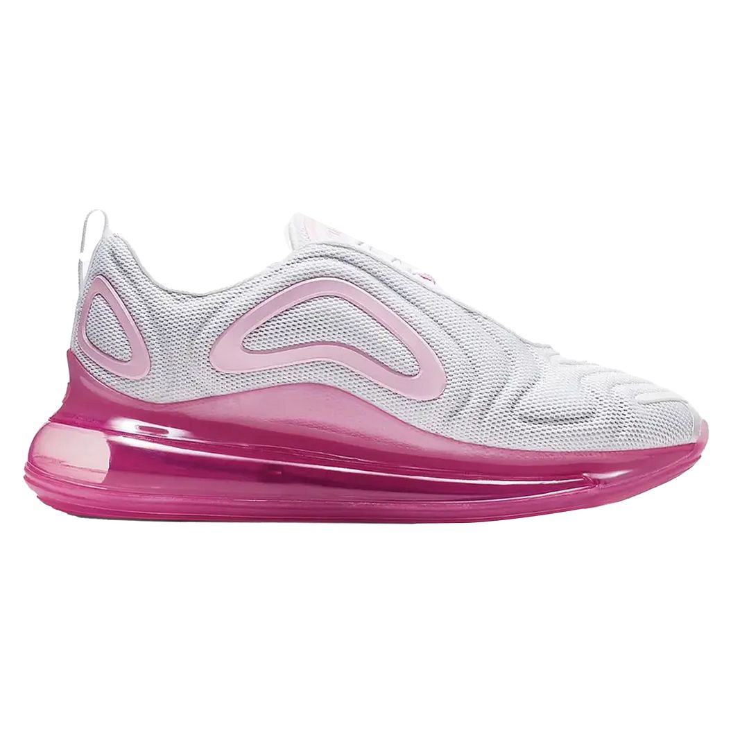 Nike Air Max 720  Womens White/Pink Trainers