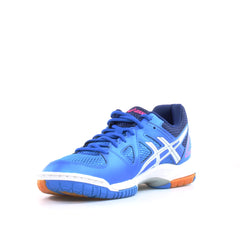 Asics Gel-Blocker Blue Synthetic Lace Up Womens Trainers B65NQ 4001