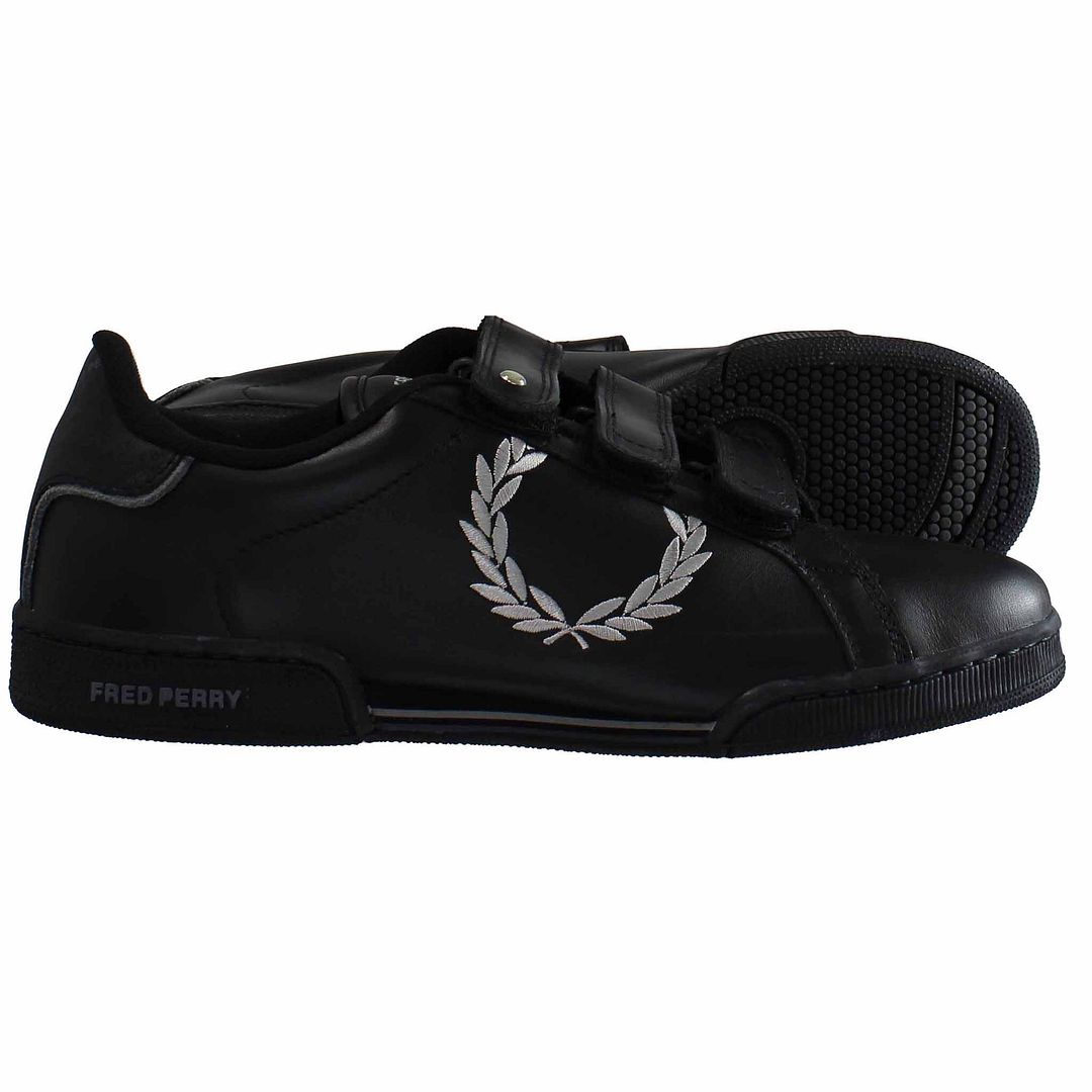 Fred Perry Classic Low Mens Black Trainers