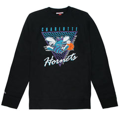 Mitchell & Ness Charlotte Hornets Final Seconds Crew Mens Pullover Jumper