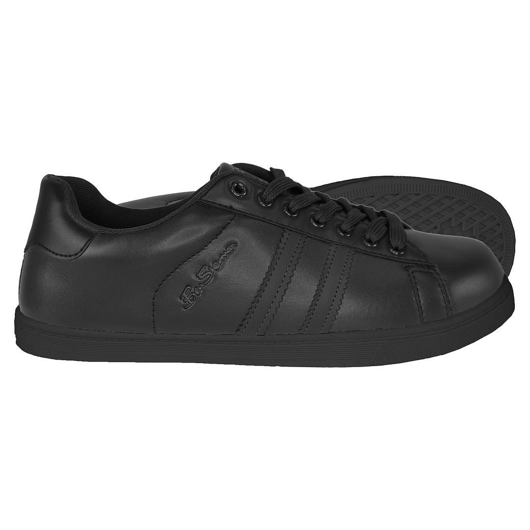 Ben Sherman Gerson Mens Black Trainers