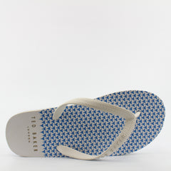 Ted Baker Flyxx 4 Mens Blue/White Flip-Flops
