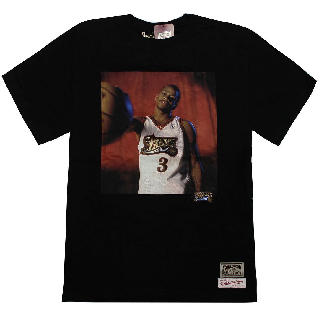 Mitchell & Ness Philadelphia 76ers Off Course Mens T-Shirt