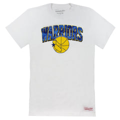 Mitchell & Ness Golden State Warriors NBA Squadra Mens T-Shirt