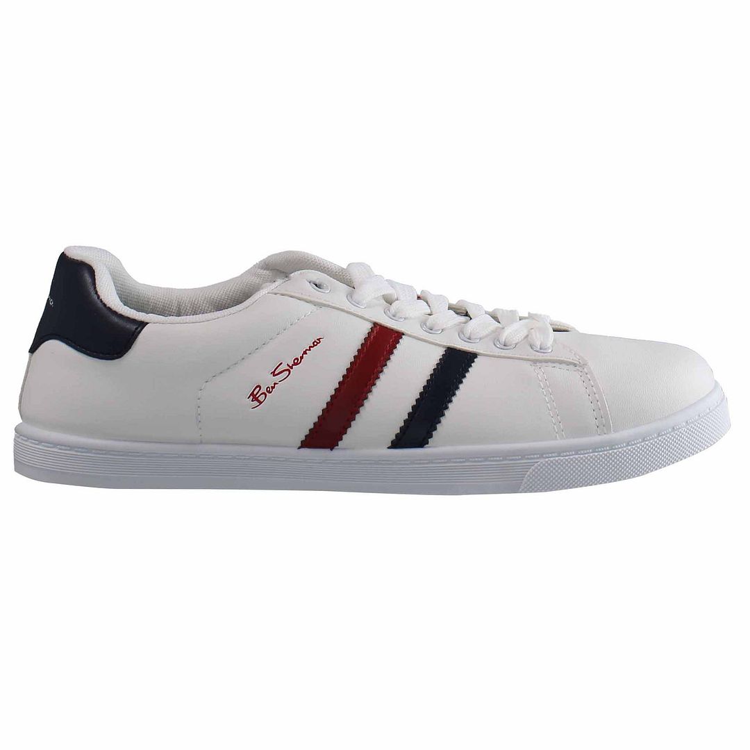 Ben Sherman Gustavo II Mens White Trainers