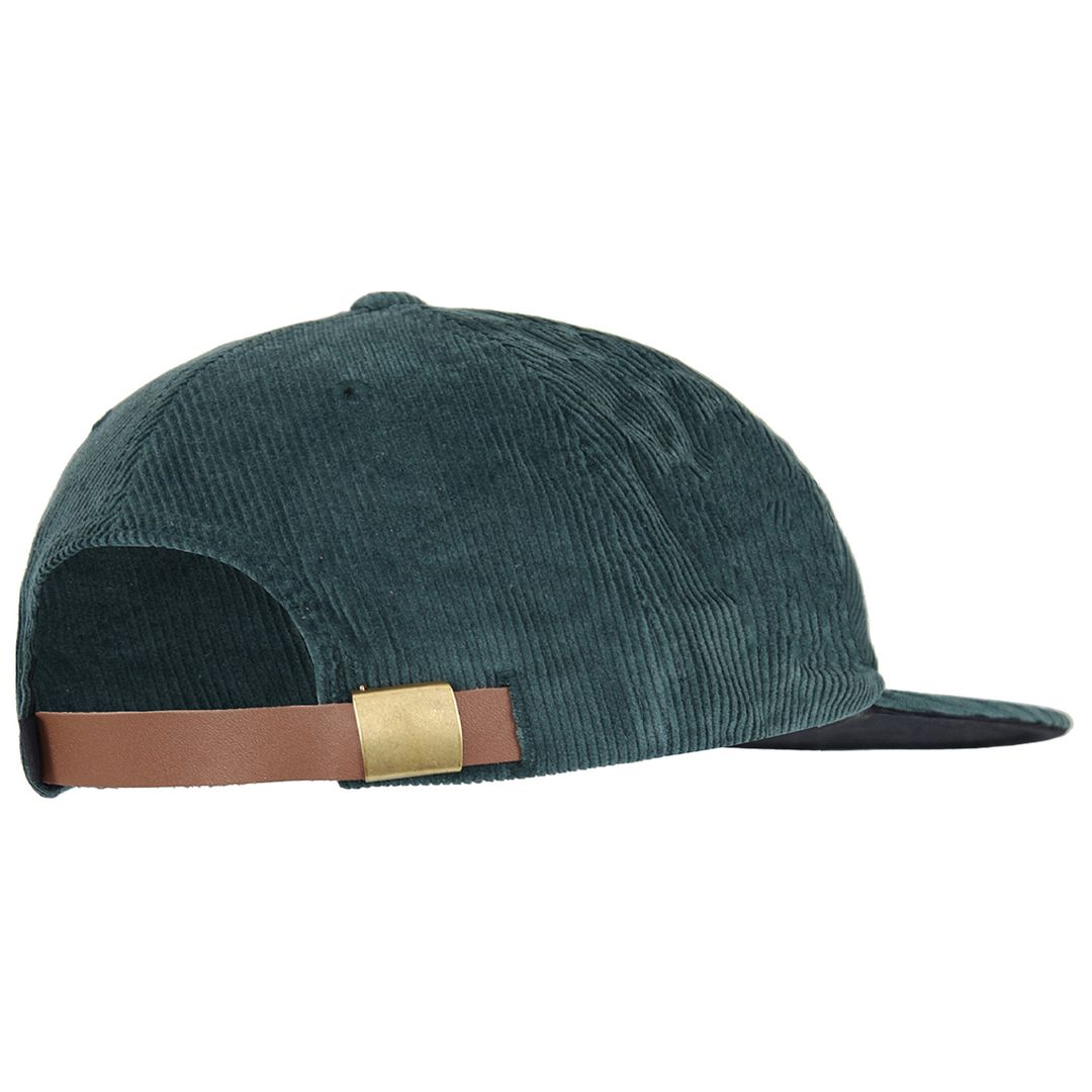 Supra Adjustable Flat Brim Logo Green Unisex Discord Hat