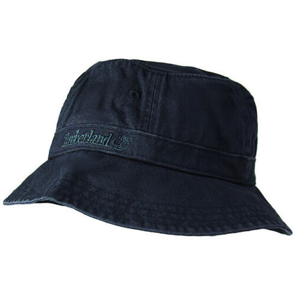 Timberland Core Embroidered Logo Unisex Navy Bucket Hat