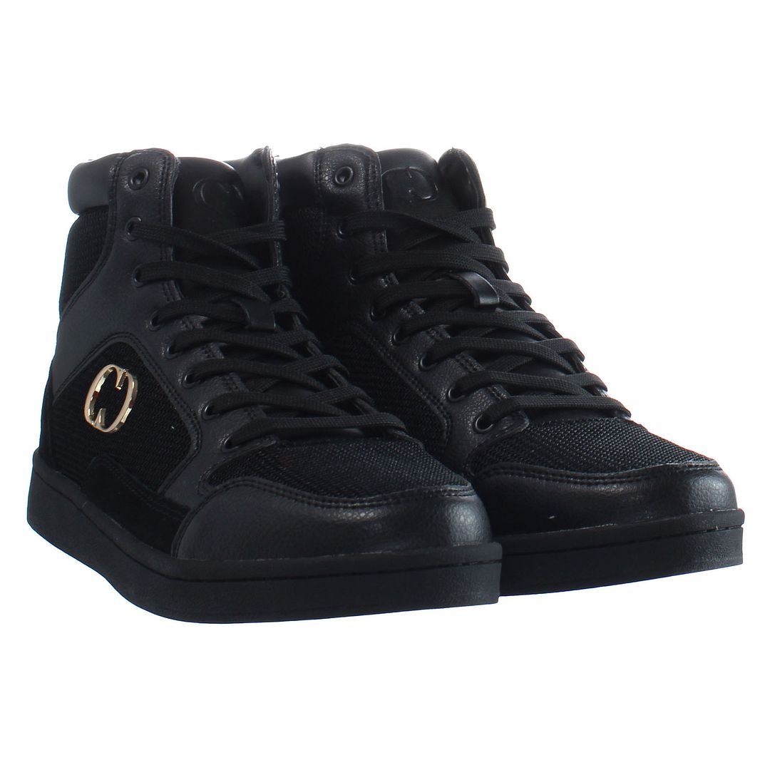 Criminal Damage Craft Mens Black Trainers