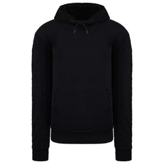 Criminal Damage Cable Mens Black Hoodie