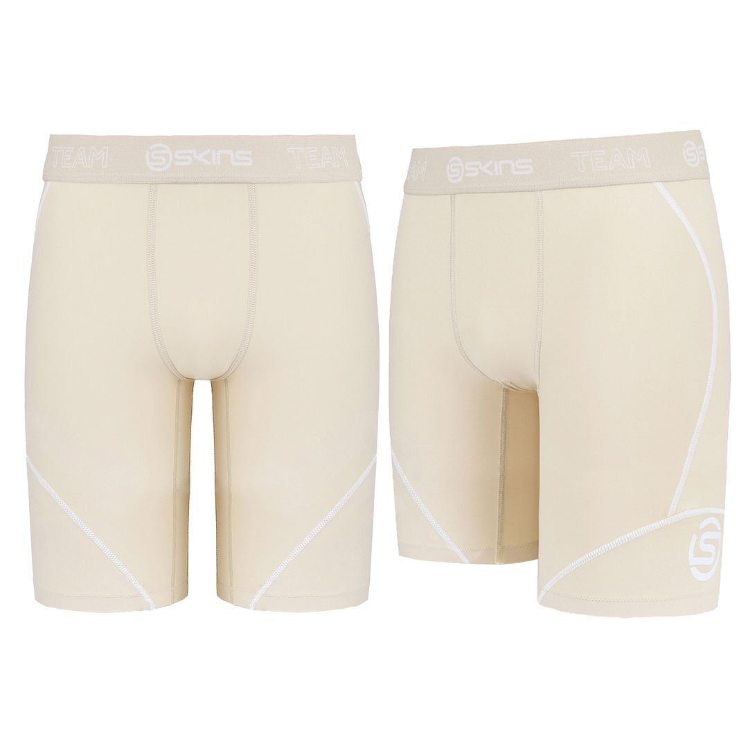 Skins DNAmic Kids Natural Beige Half Tights Shorts