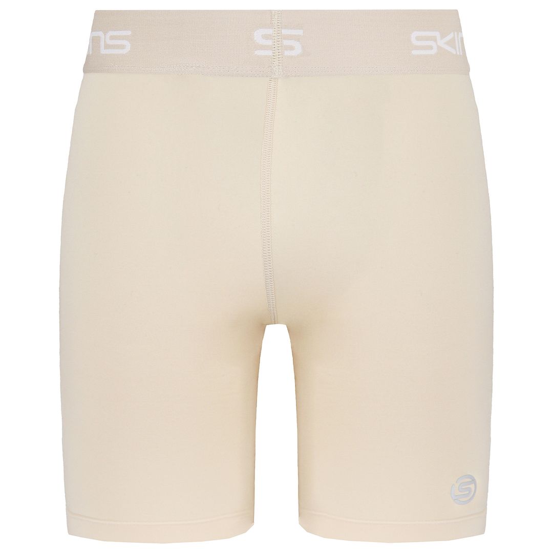 Skins DNAmic Force Mens Beige Neutral Compression Tights Shorts