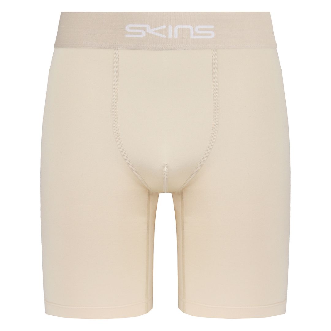 Skins DNAmic Force  Mens Beige Compression Half Tights Shorts