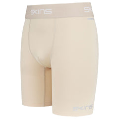 Skins DNAmic Force  Mens Beige Compression Half Tights Shorts