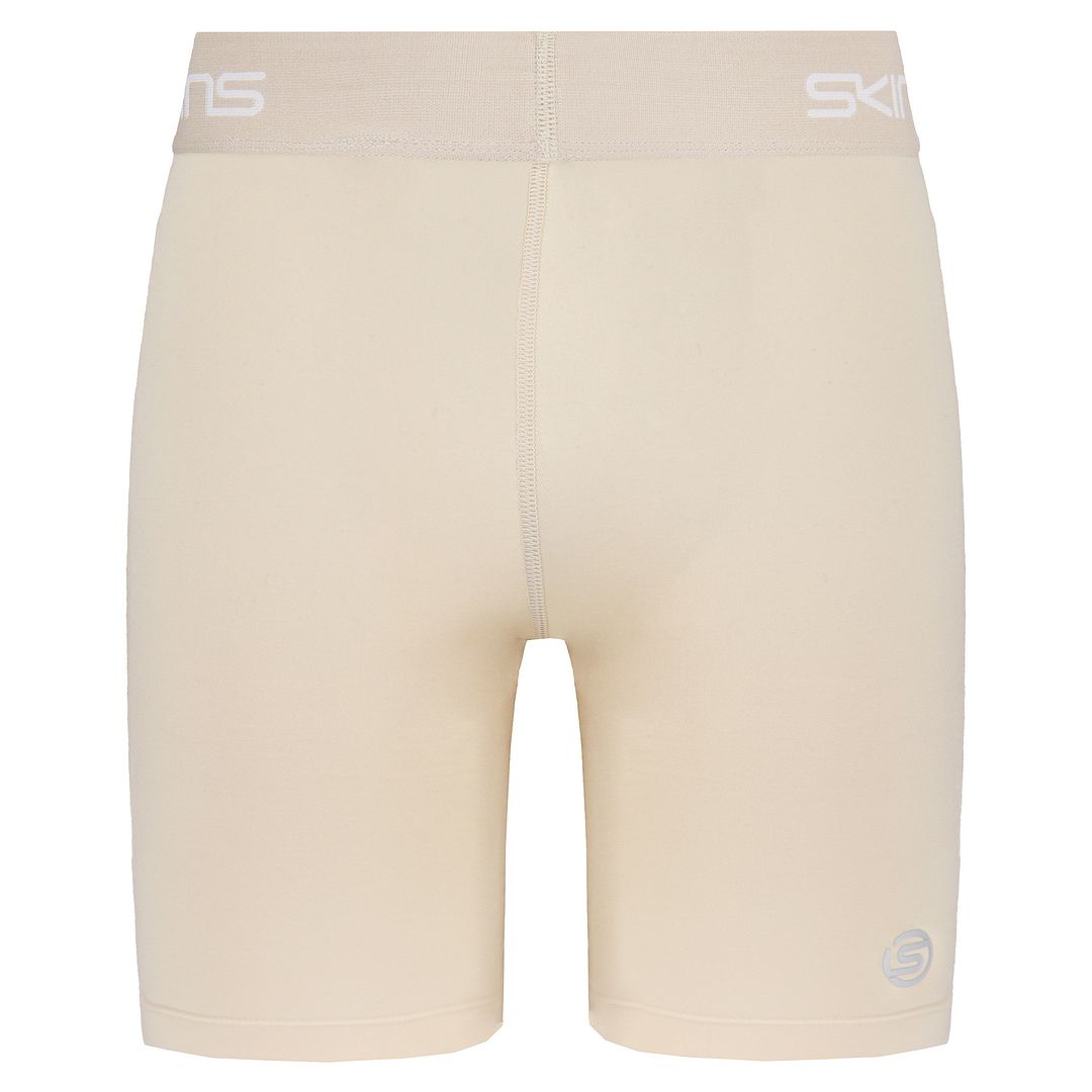 Skins DNAmic Force  Mens Beige Compression Half Tights Shorts