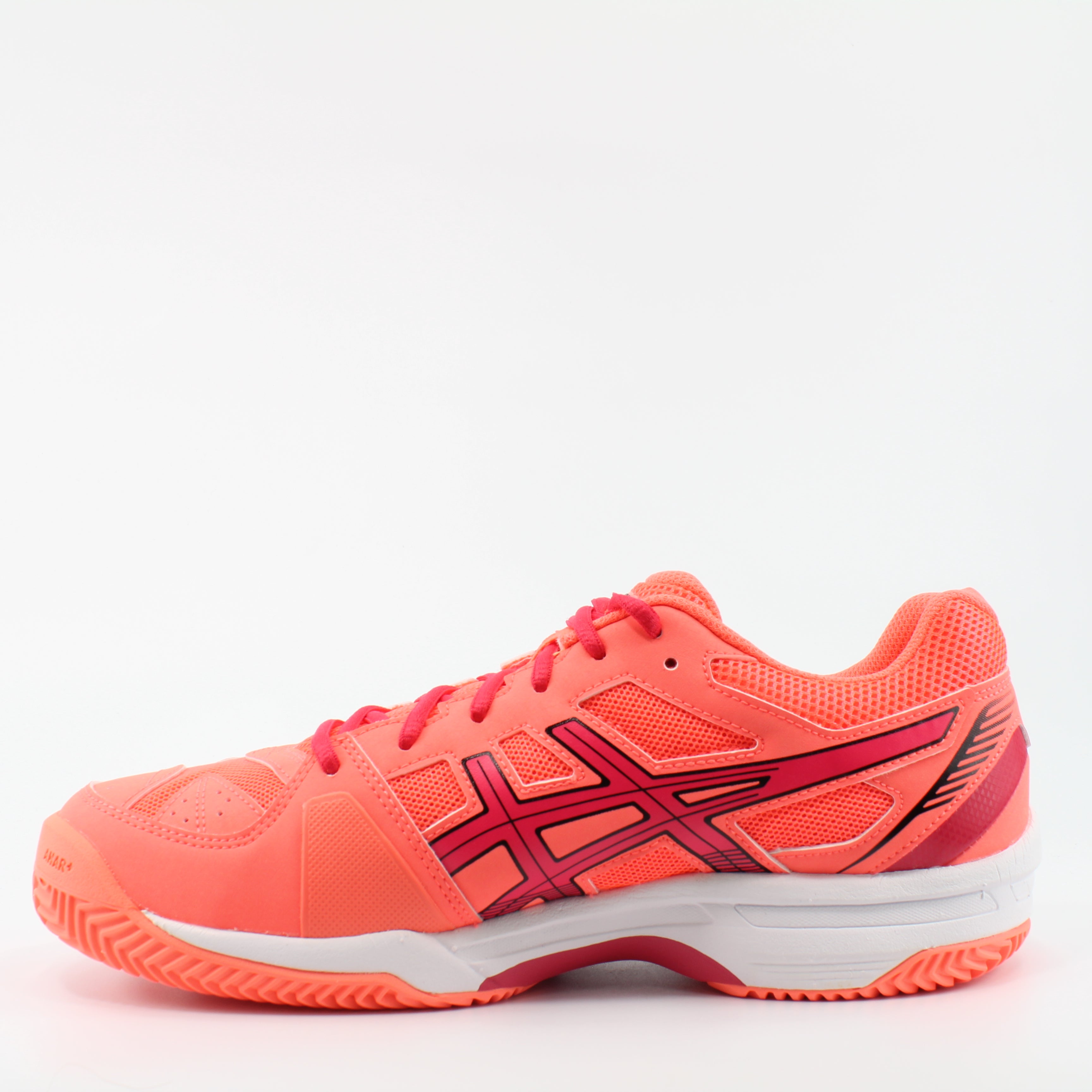 Asics Gel Padel Exclusive 4 SG Womens Orange Court Trainers