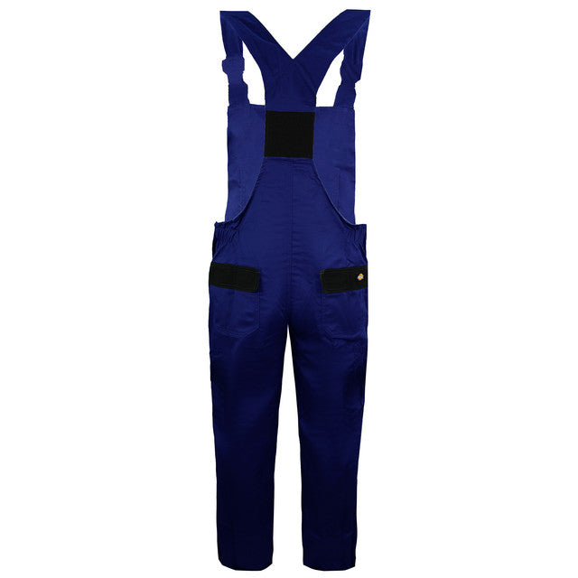 Dickies Everyday Bib & Brace Mens Royal Work Dungarees