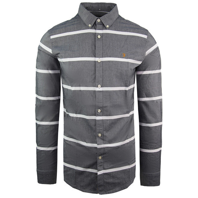 Farah Merrick Mens Grey Shirt