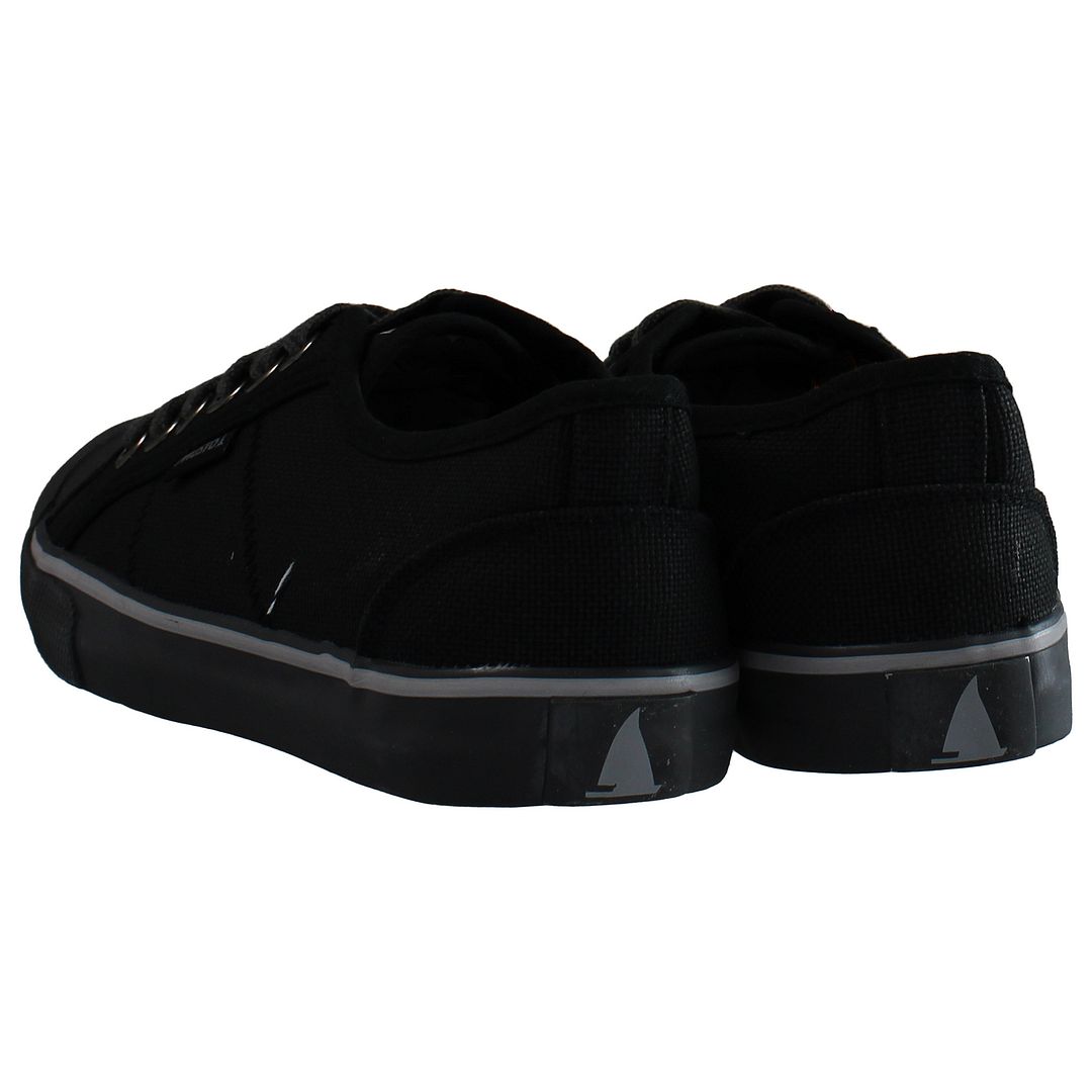 Musto LO Mens Black Plimsolls