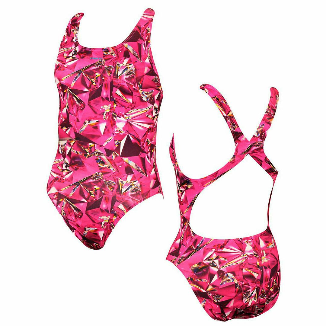 Maru Pacer Pack Jewel Womens Pink Swimming Costume