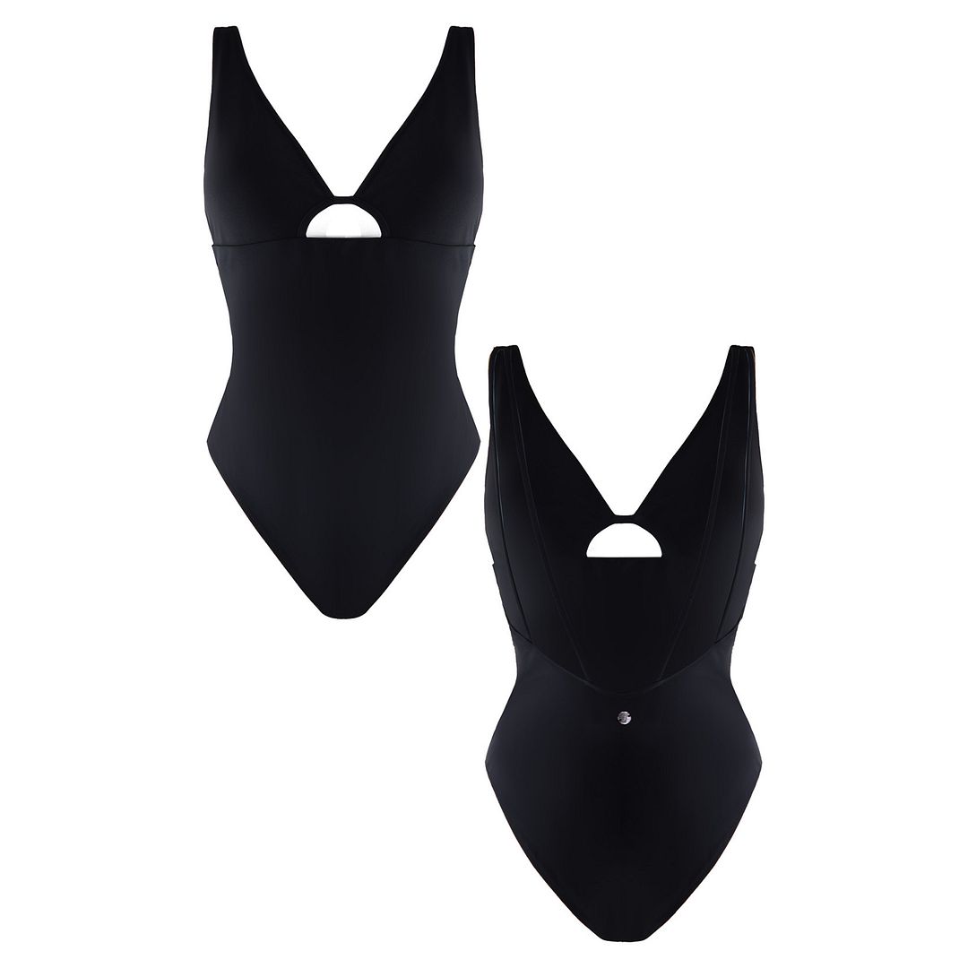 Gymshark Eco-Friendly Womens Black Swimsuit