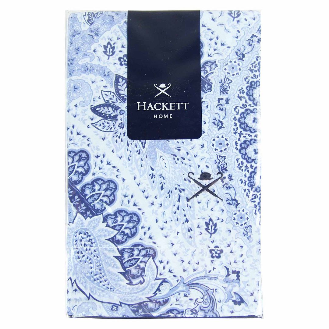 Hackett Home Richmond Park Paisley Blue Oxford Pillowcase