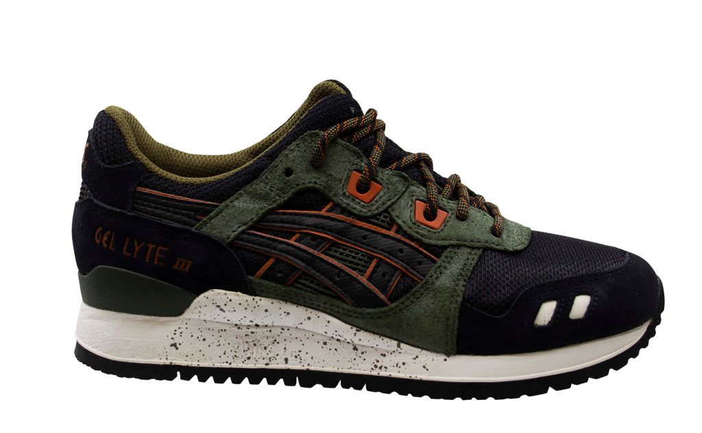 Asics Gel-Lyte III Mens Black Trainers