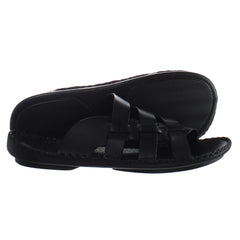 Hush Puppies Azra Morocco Mens Black Sandals