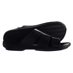 Hush Puppies Bellerin Morocco Mens Black Sandals