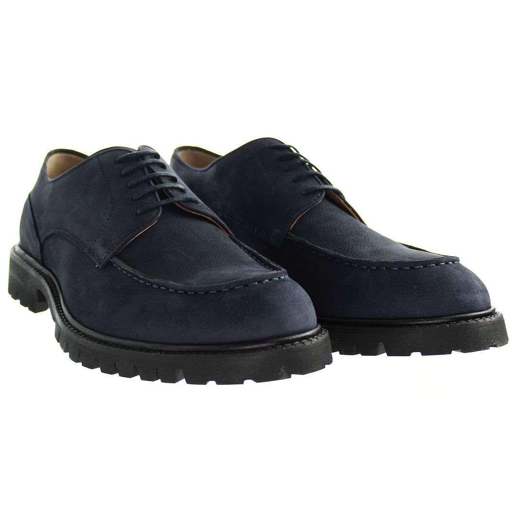 Hackett Chino Golf Derby Mens Navy Shoes