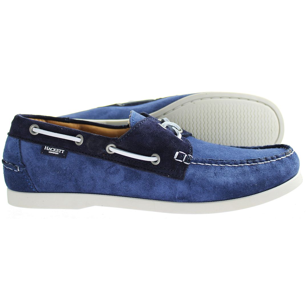 Hackett Boat Mens Blue Shoes