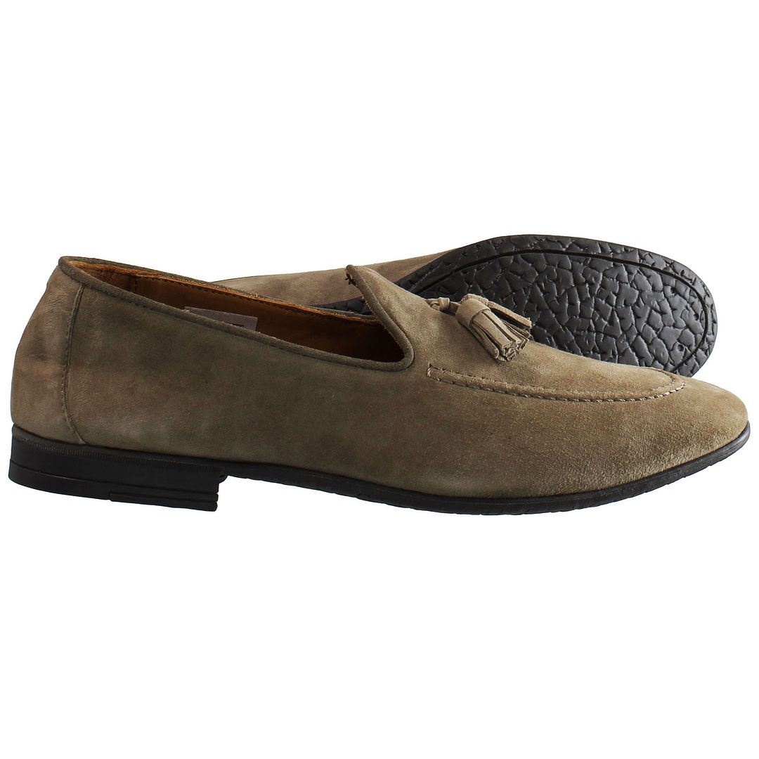 Hackett Tassel Roll Mens Brown Shoes