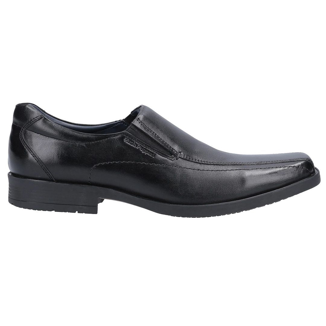 Hush Puppies Brody Mens Black Shoes