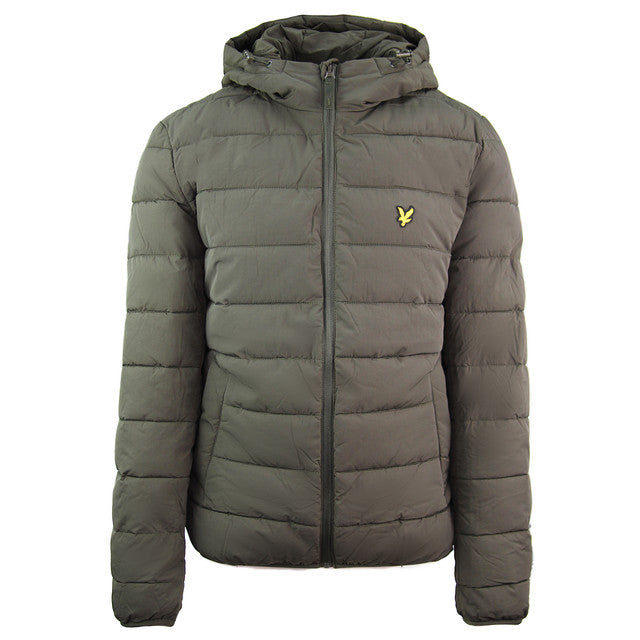 Lyle & Scott Lightweight Mens Green Puffer Jacket