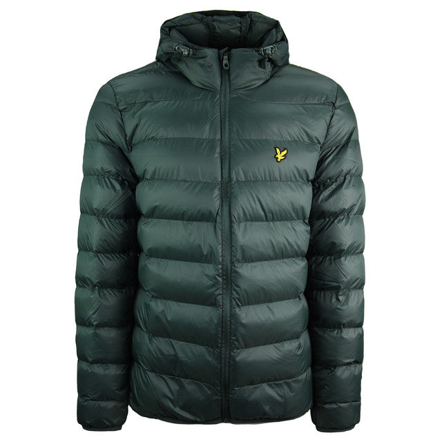 Lyle & Scott Lightweight Mens Green Puffer Jacket