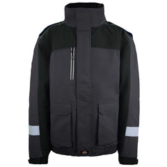 Dickies Winter Work Waterproof Mens Grey/Black Coat